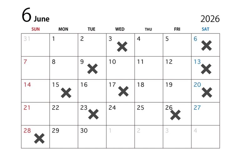 ６月